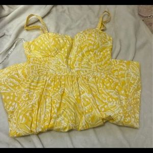 Lilly Pulitzer yellow dress